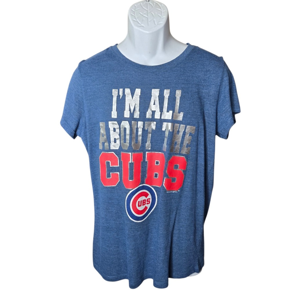 Campus Lifestyle Chicago Cubs Shirt Size XL Im‎ All About The Cubs MLB Graphic